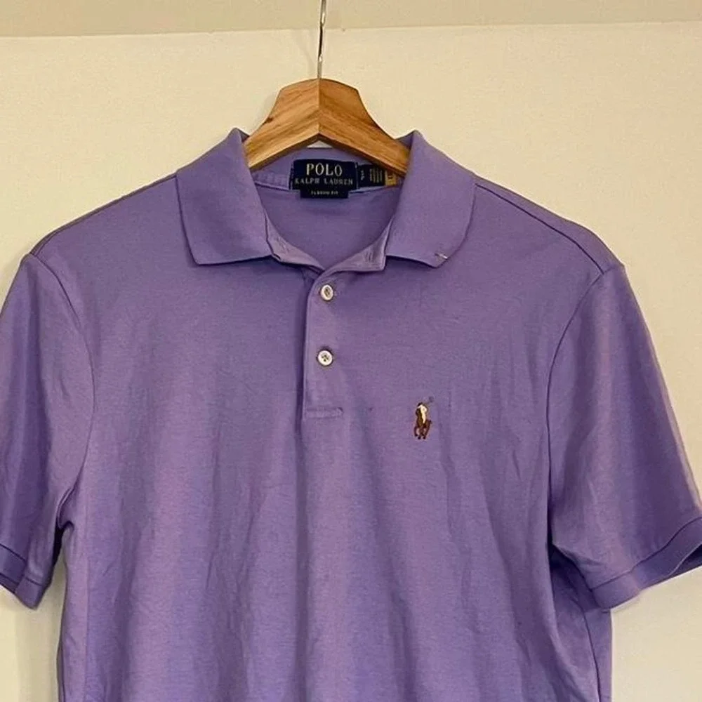 Polo Ralph Lauren Purple Classic Fit Polo Shirt – Size Small